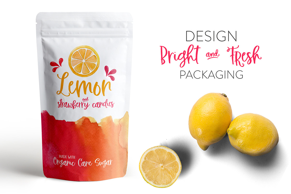 Fresh Picked Watercolor & Font Kit, a Font by Callie Rian & Co. (Photo 10 of 15)
