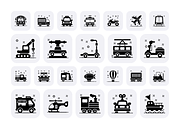 Transportation Icon Set, a Duotone Icon by Brickclay (Thumbnail 8 of 9)