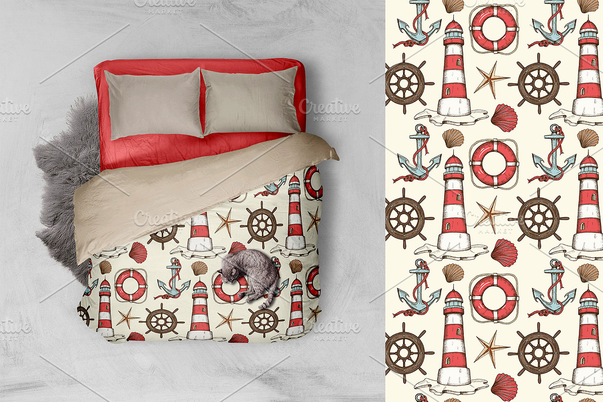 Vector Nautical Set, an Object Illustration by Tabiti (Photo 7 of 15)