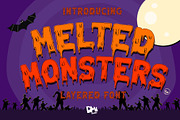 Melted Monster - Halloween Pack, a Sans Serif Font by Dm Studio (Thumbnail 9 of 9)