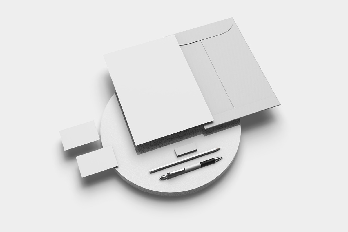 Stationery Mockup, a Pens & Pencil Mockup by Kenrichi (Photo 3 of 4)