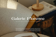 Florique Decorative Art Nouveau Font, a Serif Font by gafaroff studio (Thumbnail 8 of 10)