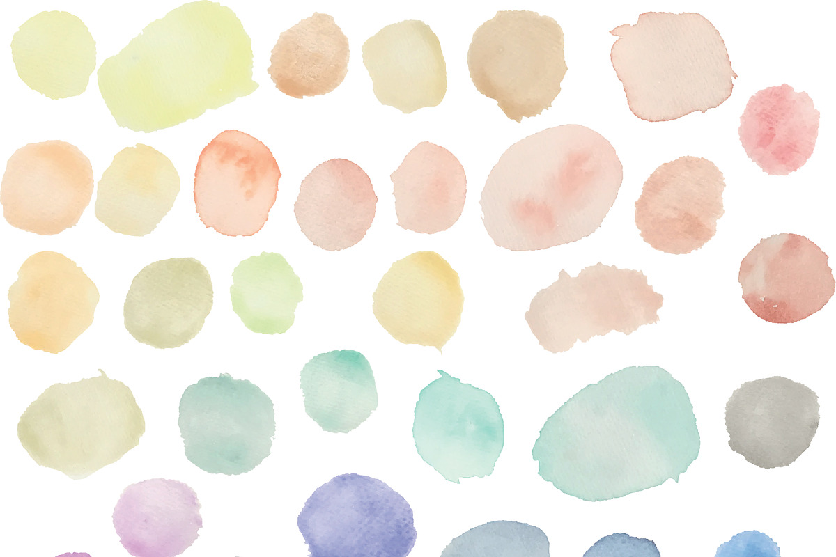 Transparent Watercolor Textures, a Texture Illustration by Valeri Nick (Photo 2 of 3)