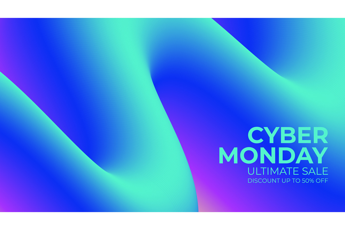 Cyber Monday Graphics Set, a Seasonal Illustration by Finevector (Photo 2 of 7)