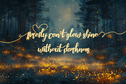Chocolate Heart Script Font, a Script Font by FHFont (Thumbnail 2 of 13)