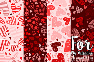 For My Valentine, a Pattern Graphic by Digital Art Creations
