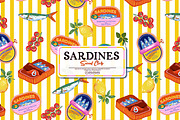 Sardine Social Club, a Pattern Graphic by MSNTY STUDIOX (Thumbnail 10 of 30)