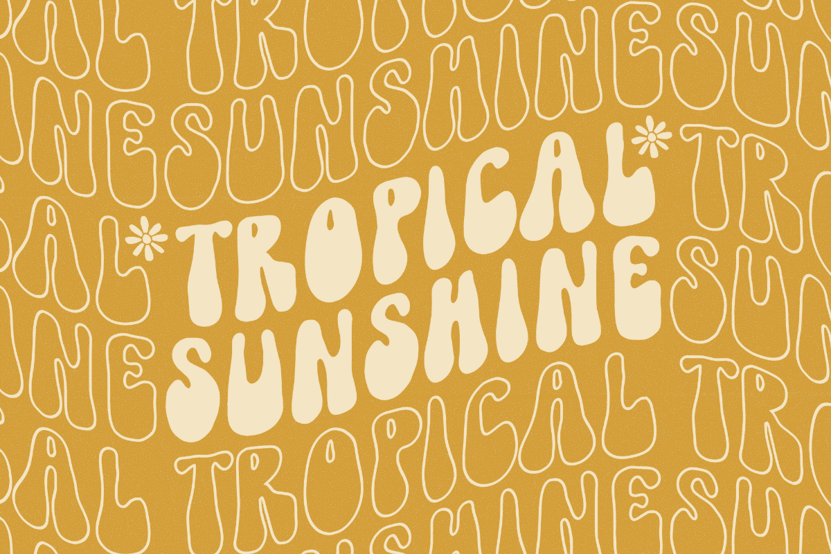 Balmy Groove, a Font by SaktiAvellin (Photo 2 of 8)