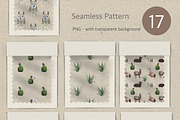 Watercolor LLama & Alpaca, an Animal Illustration by NNclipart (Thumbnail 5 of 5)