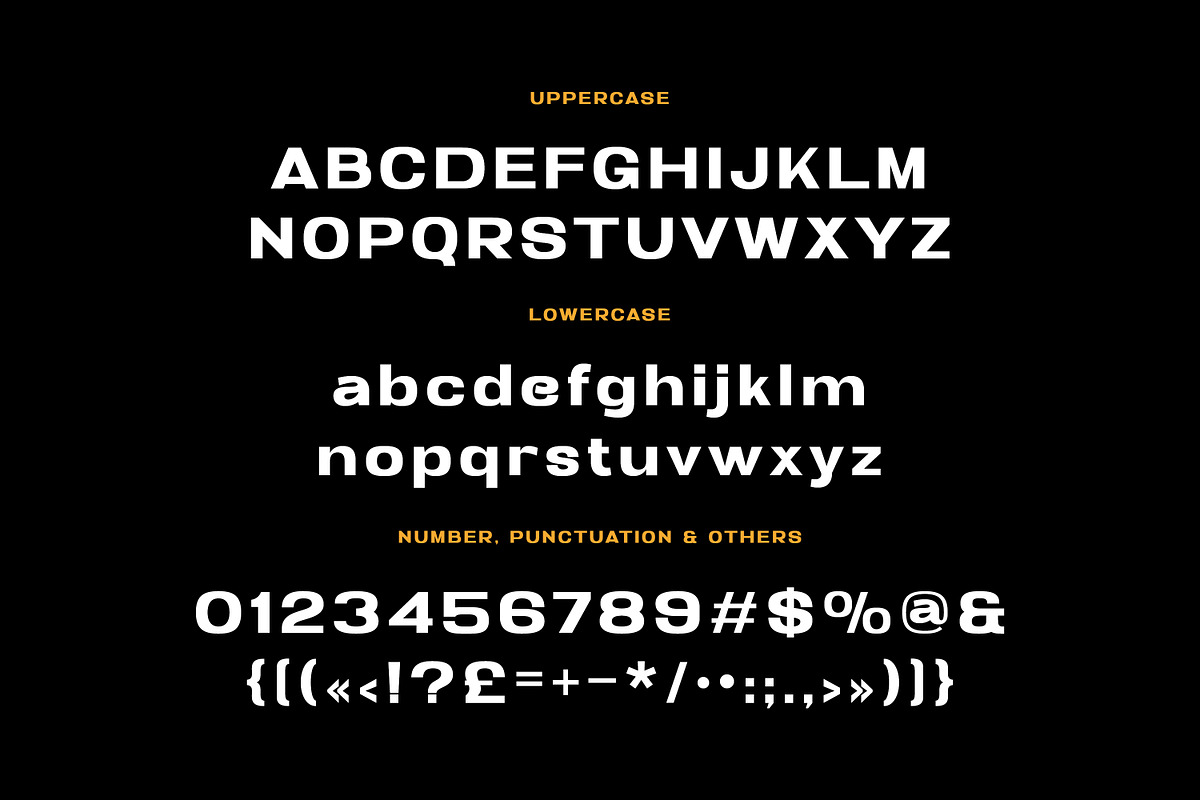 Jaguar Alison Stretch Sans, a Sans Serif Font by Cruzine (Photo 4 of 8)