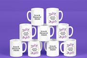 Set 3 scene - Stacked Mugs Mockup, a Product Mockup by Milan Mockup (Thumbnail 5 of 10)