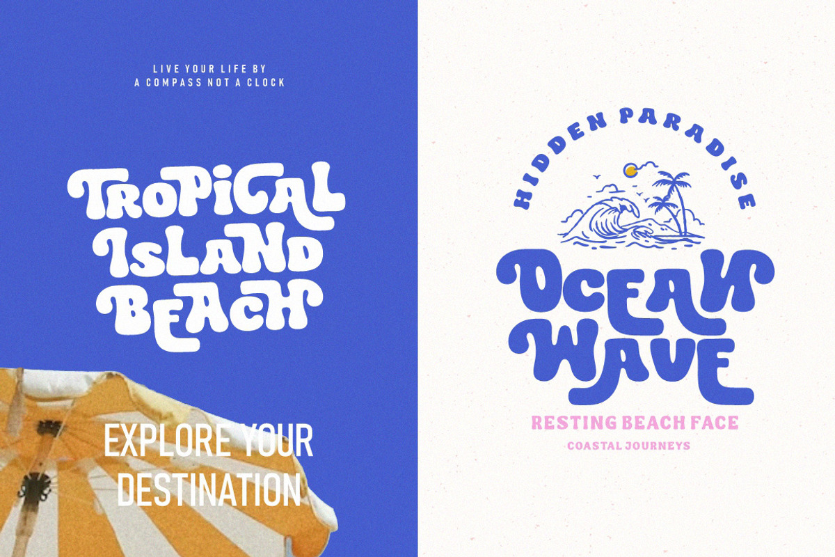 Retro Friday, a Sans Serif Font by HansCo Studio (Photo 7 of 10)