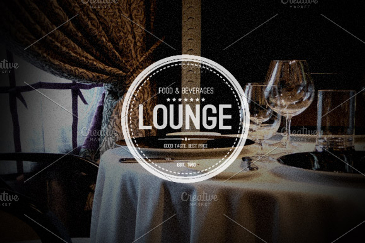 Vintage Cafe & Lounge Logo Badge, a Branding & Logo Template by ORCA Creative Store (Photo 5 of 5)