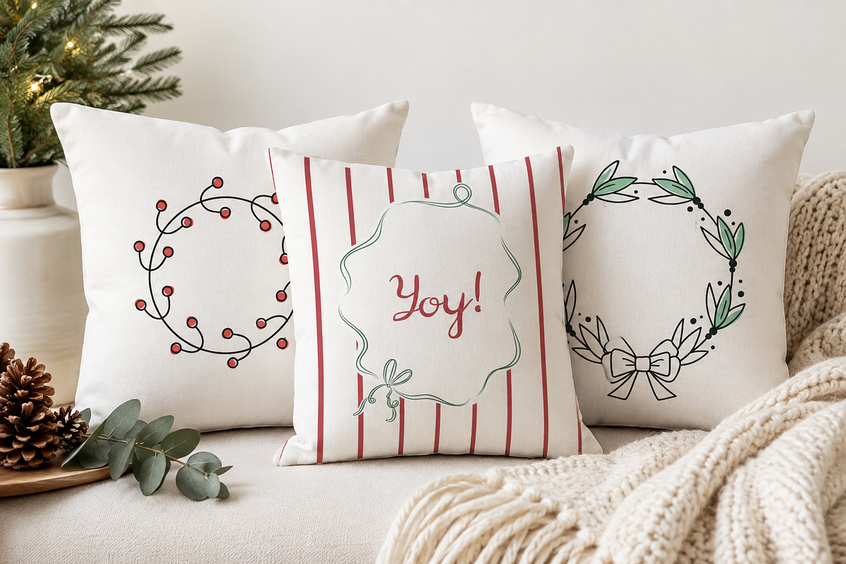 Christmas Frames and Posters, a Seasonal Illustration by Anna Studio (Photo 4 of 11)