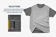 Alstyle Apparel 1301 T-Shirt Mockups, a Shirt Mockup by GraphicHero (Thumbnail 6 of 9)