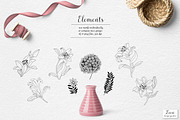 Ivory Lilies Pattern & Motifs, a Pattern Graphic by Zeesi Design Garden (Thumbnail 10 of 11)