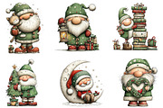 Whimsical Santa Claus Clipart, an Illustration by designcity5 (Thumbnail 3 of 5)