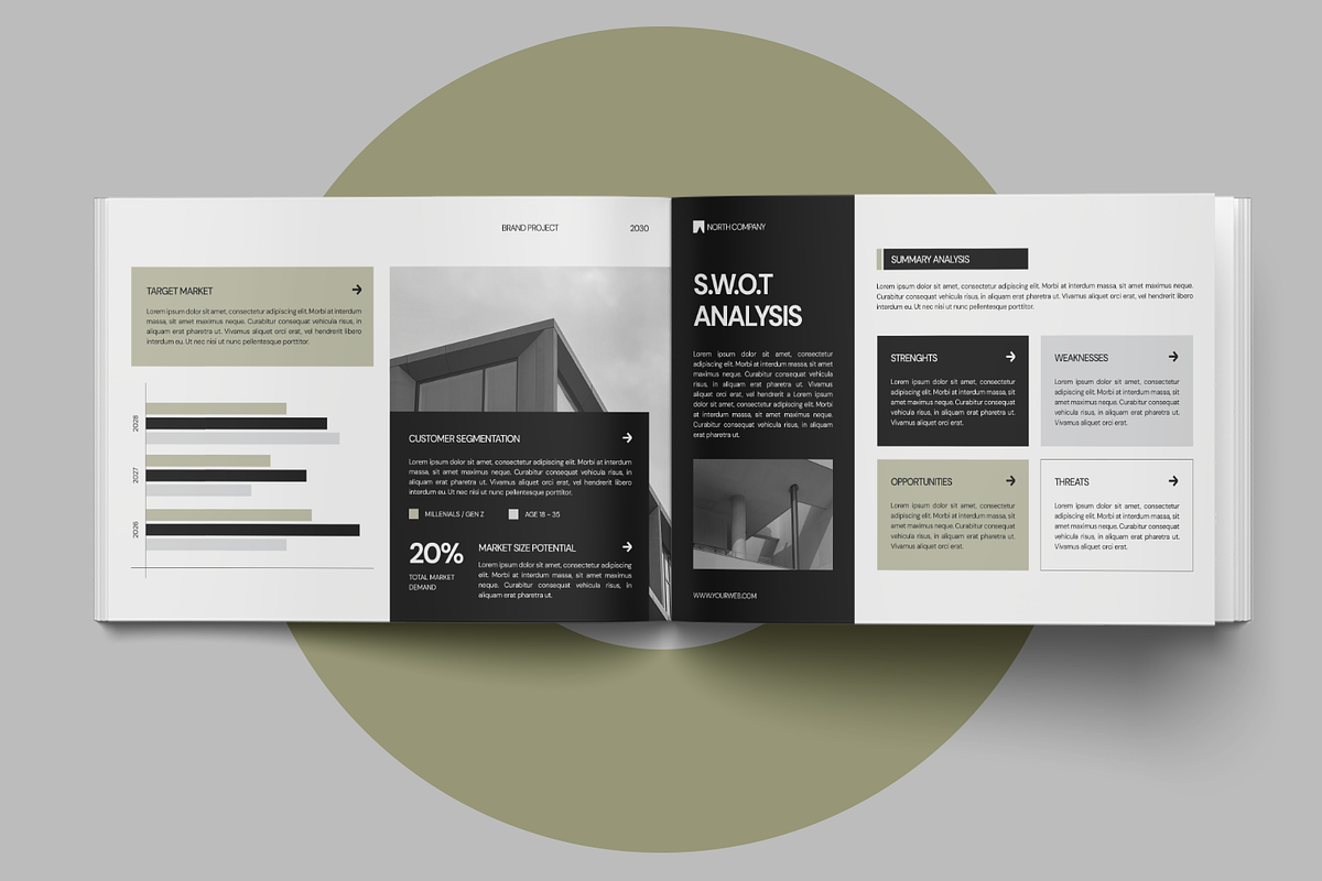 Business Plan Landscape, a Magazine Template by Haps Space (Photo 4 of 6)