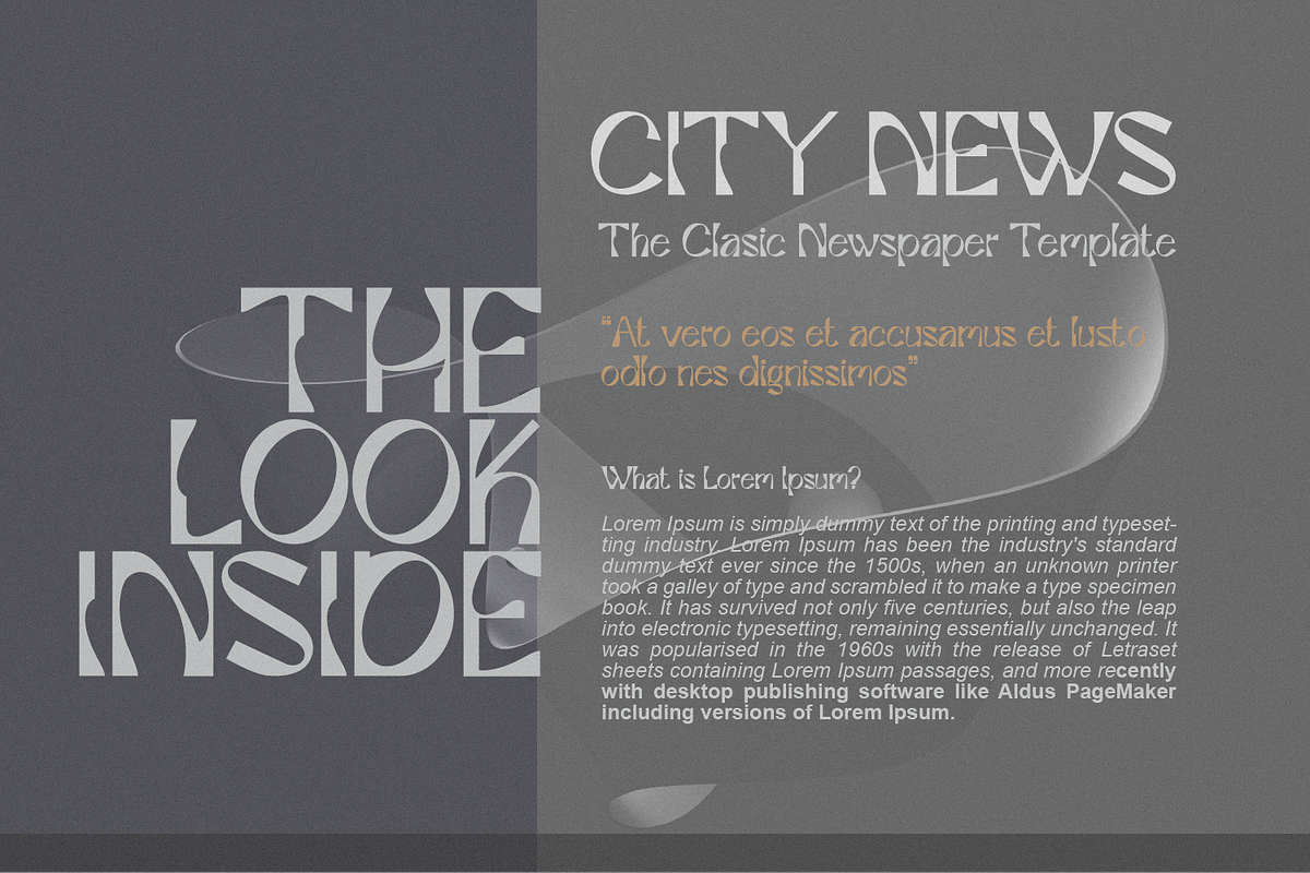 Barostico Display, a Serif Font by DiosiArt (Photo 3 of 8)