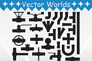 Tube Svg, Pipe, Pipes, Tubes Svg, an Object Graphic by VectorWorlds (Thumbnail 3 of 3)