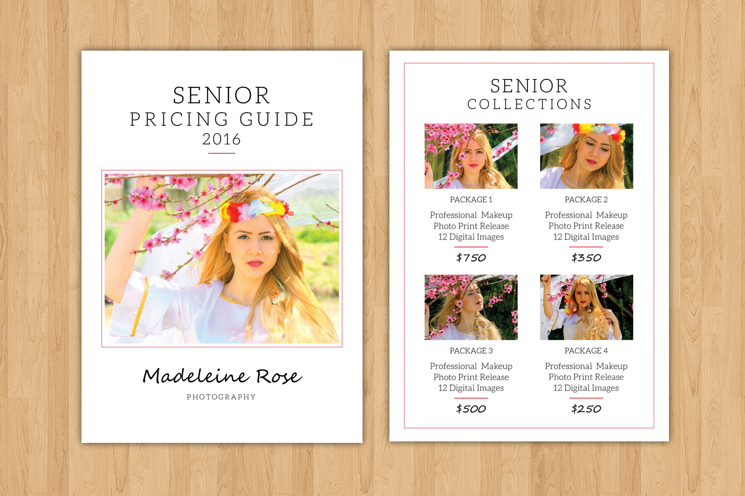 Senior Photography Price List-V272, a Flyer Template by Template Shop ...