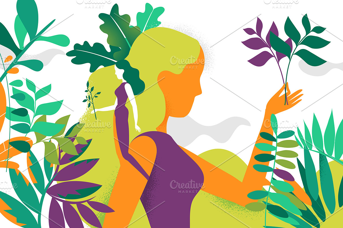 Man and Nature Collection, a Person Illustration by Hurcastock! (Photo 5 of 9)