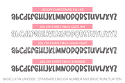 Jolly Christmas Font, a Script Font by Coco Bloom (Thumbnail 4 of 19)