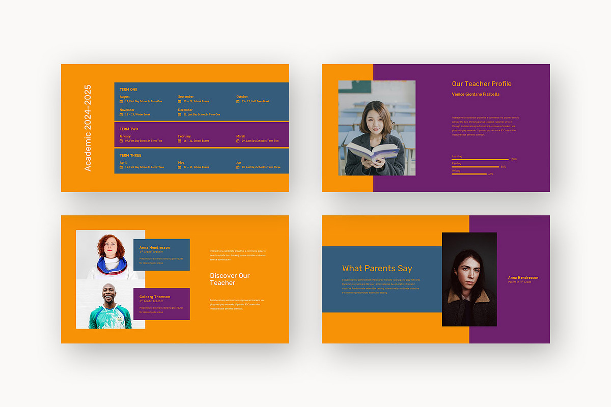 Jaki : School Profile Google Slides, a Presentation Template by Punkl Camp (Photo 7 of 16)