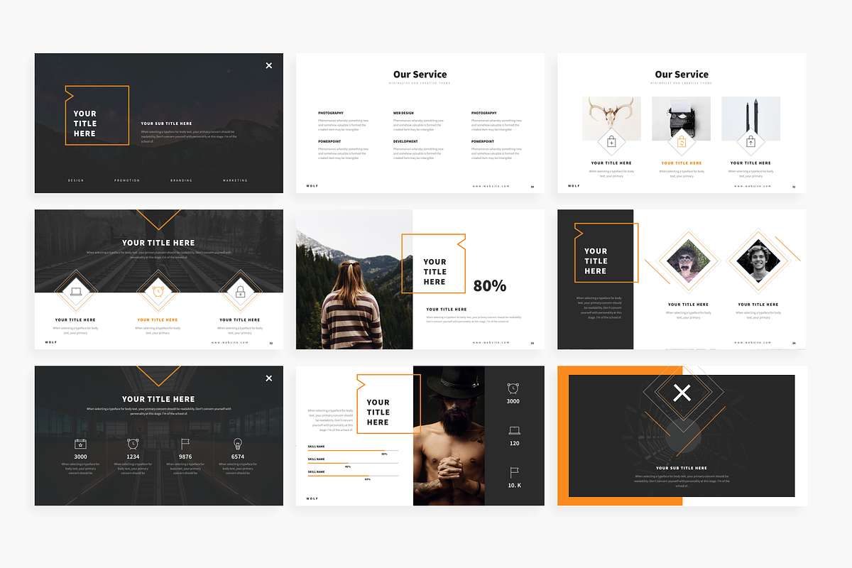 Honey - Powerpoint Template, a Presentation Template by Mikokit (Photo 7 of 18)
