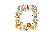 Big jungle set, a Pattern Graphic by Anna Guz's Store (Thumbnail 3 of 4)
