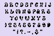 Lava Lamp, a Handwritten Font by Loudoun Design Co. (Thumbnail 2 of 5)