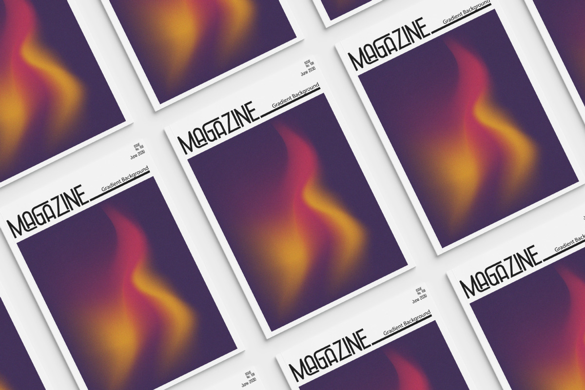 Electric Fire Gradient Background, a Background Graphic by MSG Studio (Photo 2 of 11)
