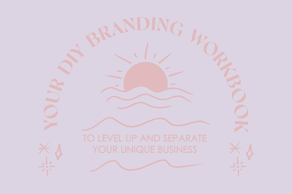 the diy branding workbook, a Templates & Theme by sandbarsipclub (Photo 3 of 5)