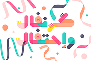 Tashkeel - Arabic Color Font, a Script Font by Mostafa El Abasiry (Thumbnail 5 of 20)