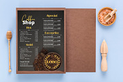 Printable Canva Coffee Menu, a Flyer Template by iloveTemplate (Thumbnail 3 of 4)
