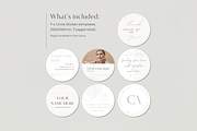 BUNDLE: Real Estate Circle Stickers, a Branding & Logo Template by EstateElements (Thumbnail 2 of 8)