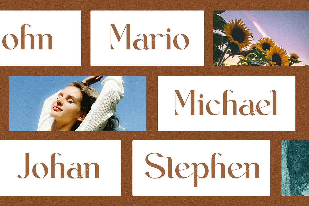 Gotilen Ligature Serif Font, a Serif Font by Perfectype (Photo 4 of 6)
