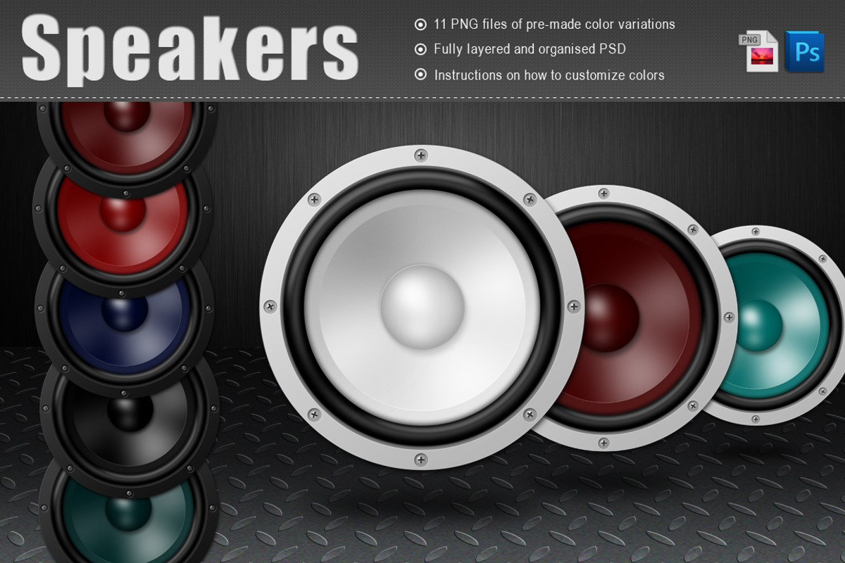 Speakers Isolated