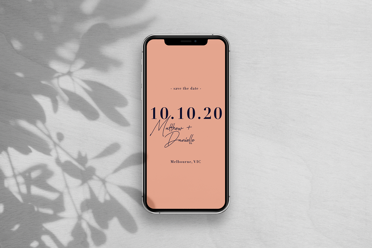 Save the Date Wedding Invitation, an Invitation Template by Starline Creative (Photo 7 of 7)