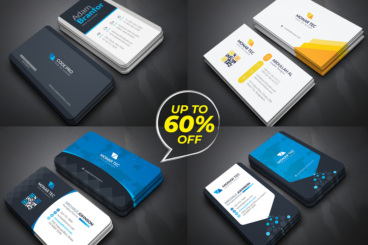 Full & Final New 450 Business Cards, a Business Card Template by Genereux Art (Photo 15 of 44)
