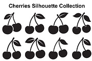 Cherry Branch Silhouette Set, an Object Graphic by Designs_River (Thumbnail 1 of 3)