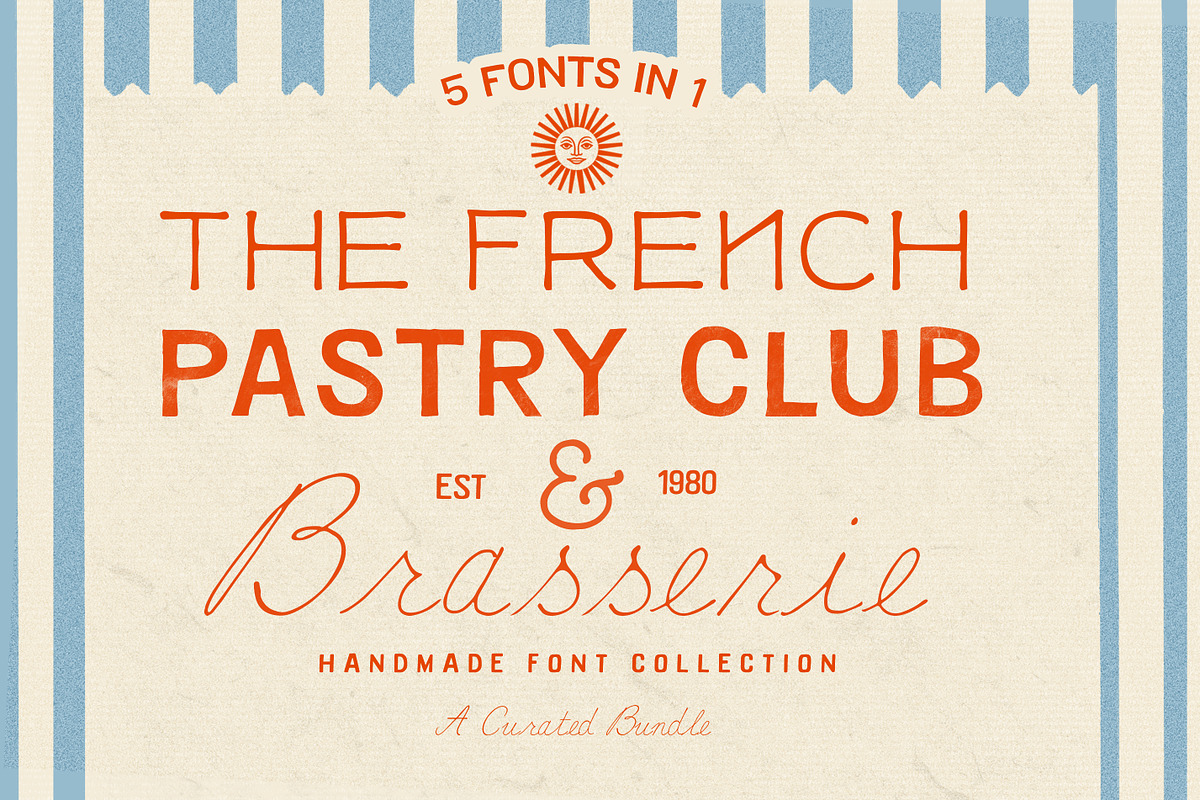 Handmade Vintage Sans & Script Font, a Handwritten Font by Laras Wonderland (Photo 1 of 16)