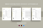 Business Stationery Template Pack, a Stationery Template by Design Zone (Thumbnail 1 of 6)