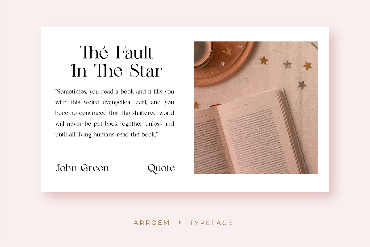 Arroem - Serif Display Font, a Serif Font by Vesvocrea (Photo 5 of 15)
