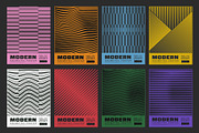 56 MODERN GEOMETRIC POSTERS, a Texture Graphic by craftlove (Thumbnail 5 of 10)