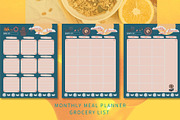 Meal & Grocery Planner Templates, a Stationery Template by Yiru Chen Studio (Thumbnail 3 of 6)