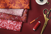 Blooming peony. 4 seamless patterns., a Pattern Graphic by GALAKAM (Thumbnail 6 of 6)