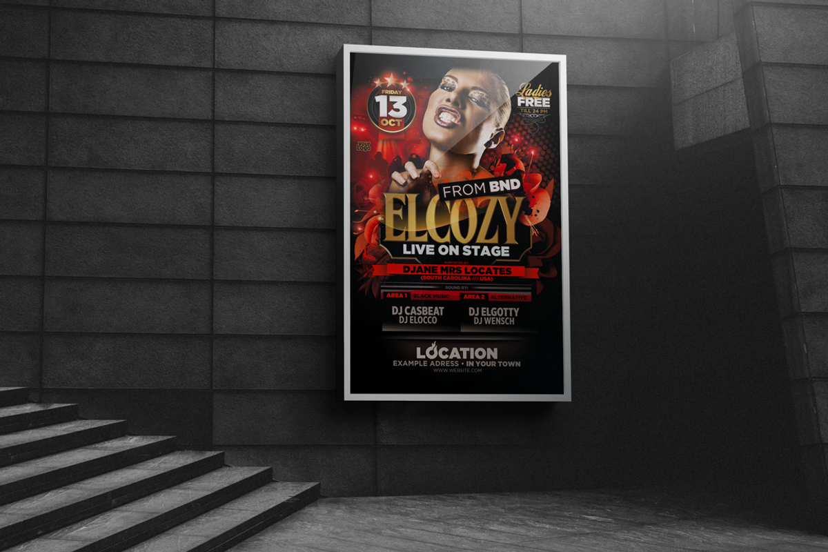 Elcozy Flyer Template, a Flyer Template by aigenart (Photo 5 of 5)