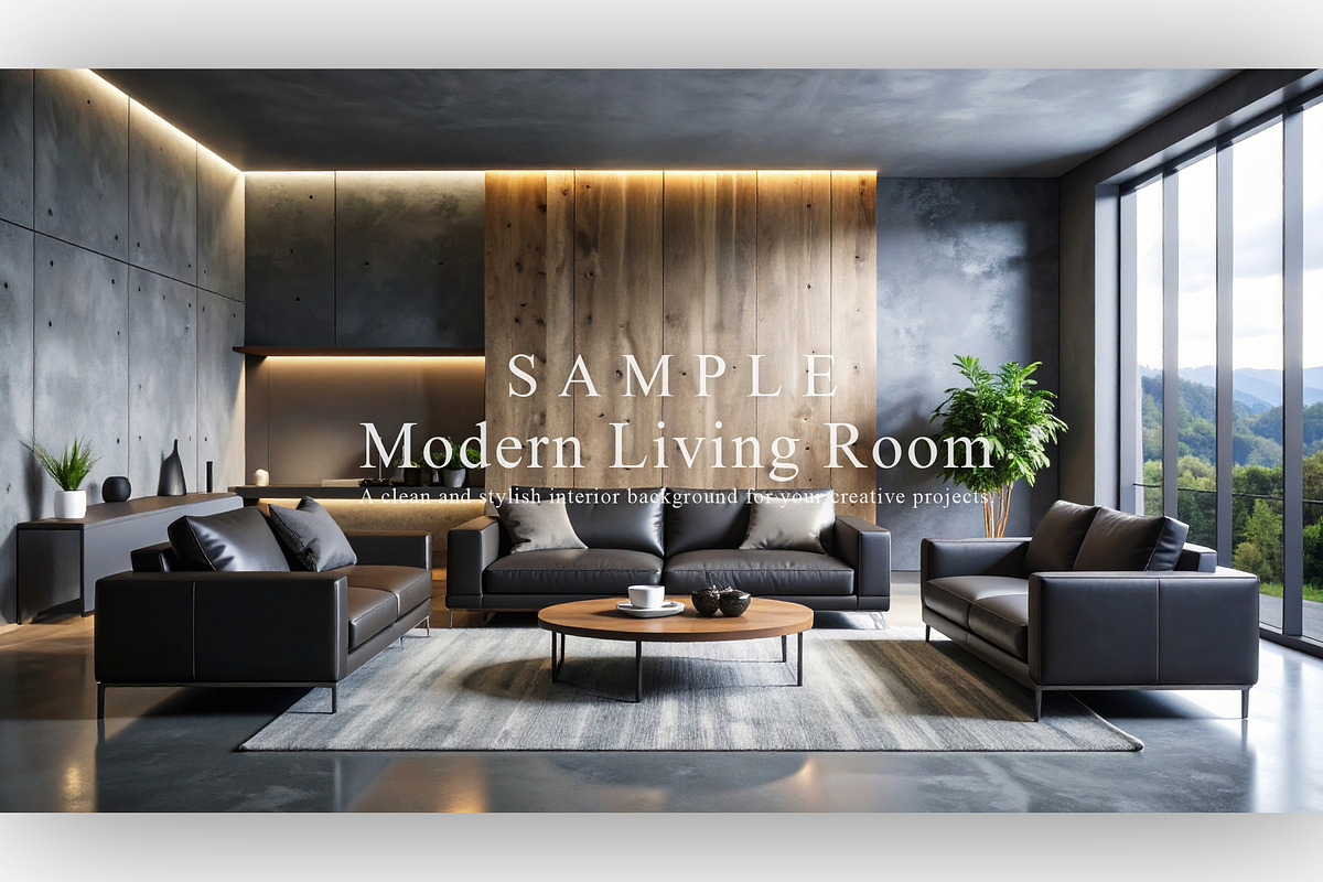 15 Modern Living Room, a Background Graphic by NOMO DESIGN (Photo 7 of 16)