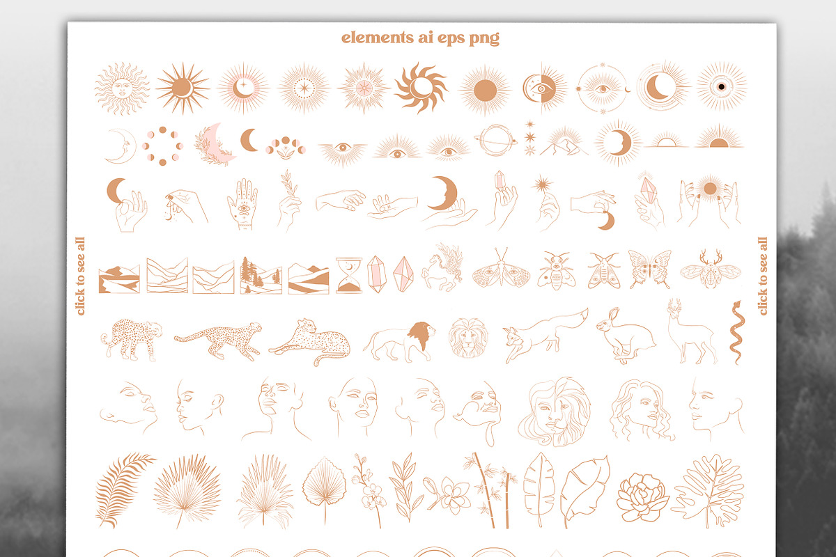 Mystical Logo and animated, an Outline Icon by Mio Buono (Photo 21 of 22)